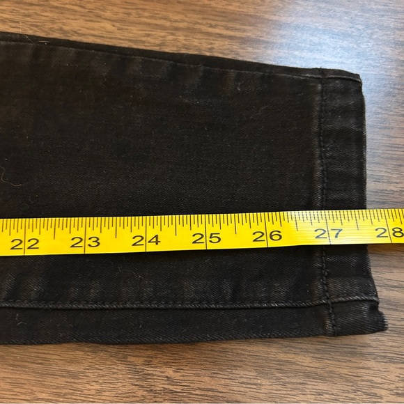 Frank Lyman Design Black High-Rise Jeans with Gold Accents XS - Picture 7 of 9